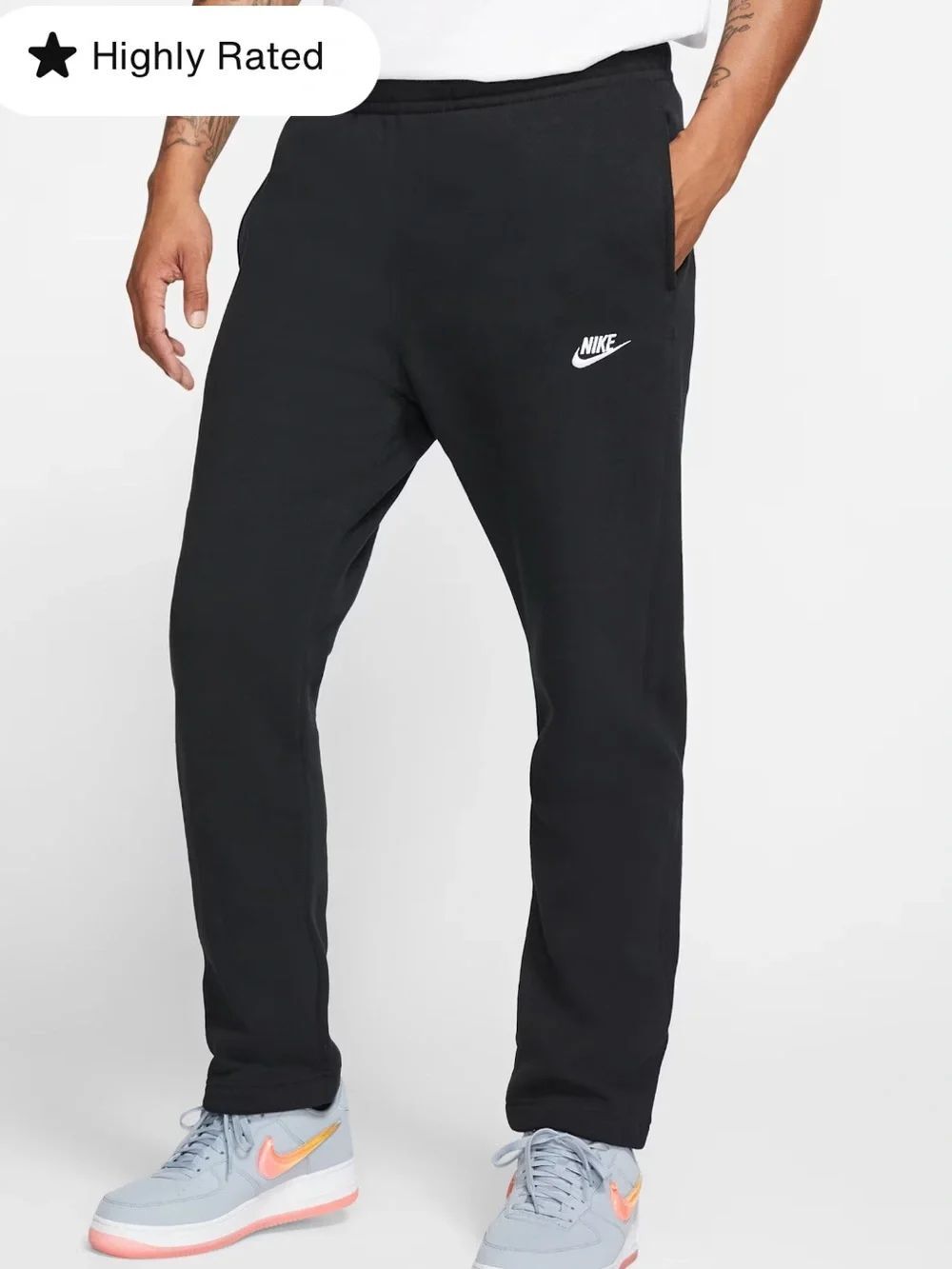 Nike Sportswear Club Fleece Sweatpants Black Size Small